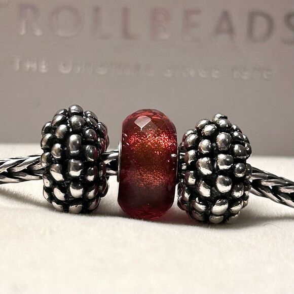 Trollbeads Jewelry - Reserved TROLLBEADS - Large Berry Silver Bead LAA 925S NEW! Only Bead #1